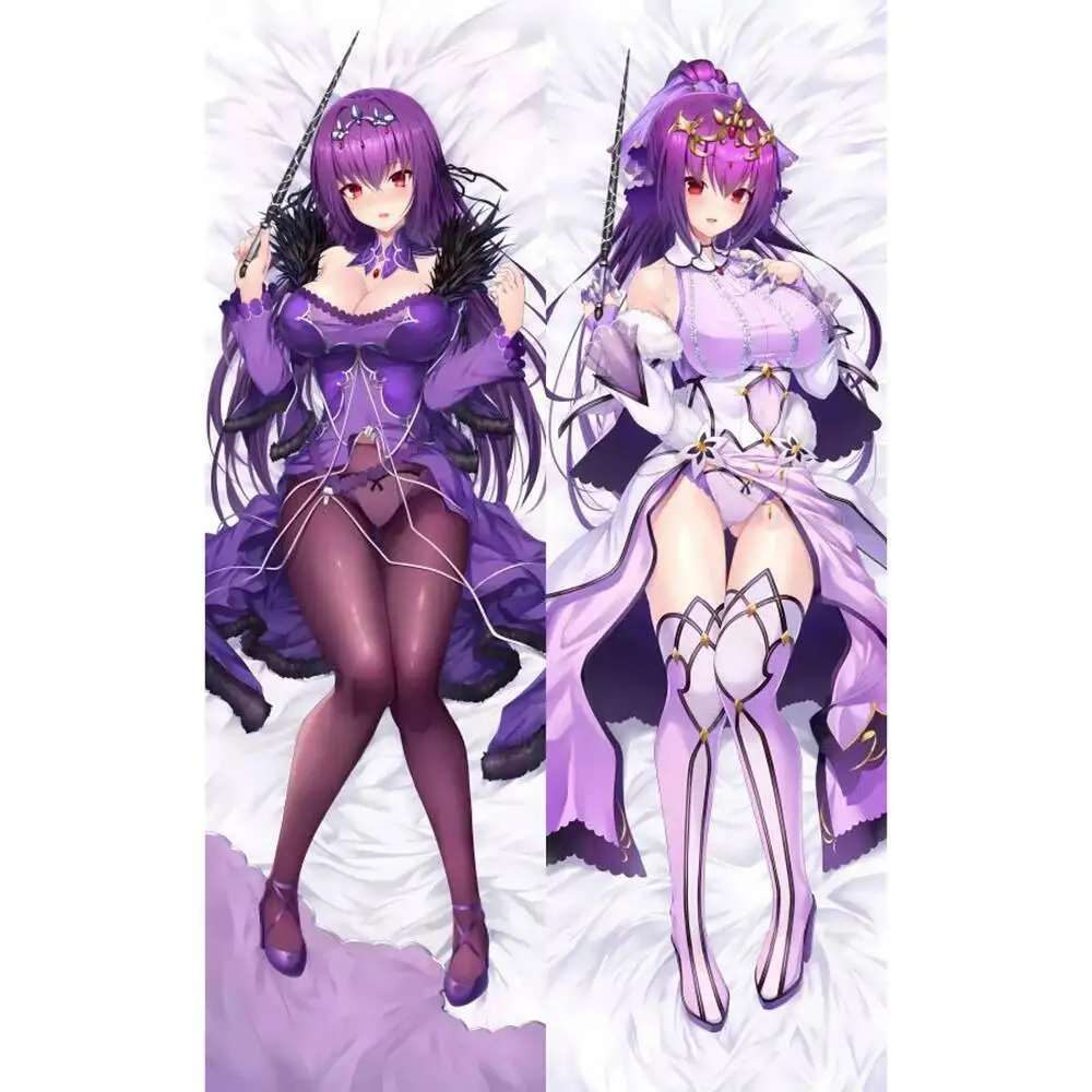 FGO Scathach Dakimakura مصير الطلب الكبير وسادة غطاء هينغ كيس وسادة كامل الجسم أوتاكو المخدة فراش منزلي ديكور هدية