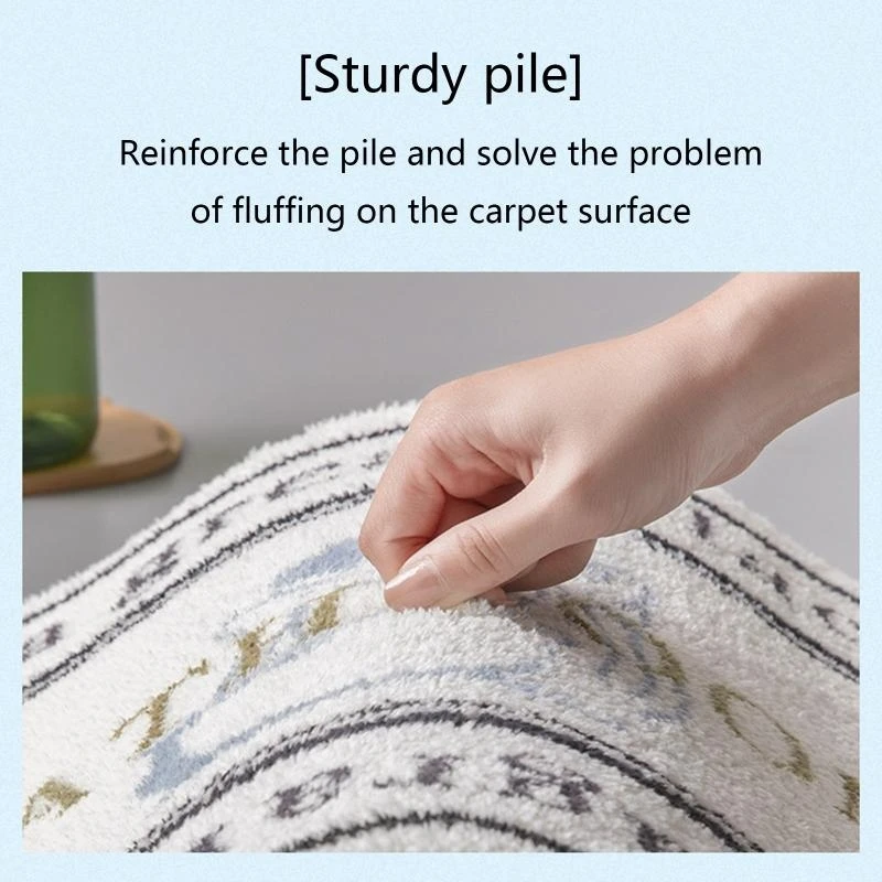 Semicircle Non Slip Entrance Doormat Quickly Dry Absorbent Bath Mat Rug Toilet Carpet for Home Bedroom Kitchen high quality