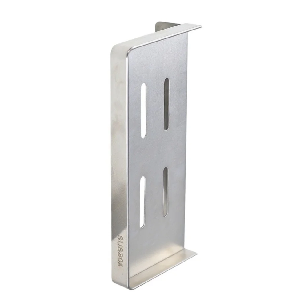 For Organizing Toiletries Stainless Steel 304 Stainless Steel Shelf Easy To Mount Kitchen Shelf Humid Condition Resistant