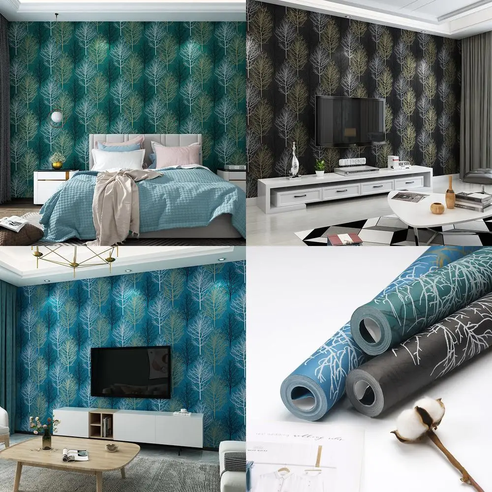 

Новинка 2021, 3D стерео ТВ фон, настенные обои, гостиная, диван, природный пейзаж, обои с лесным деревом