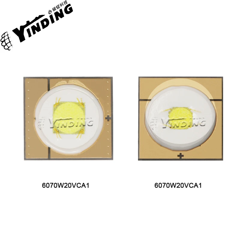 W45VCA1-NP3CD-01 okrągły chip 41.6W 7000-7500K 6070 chłodna biała latarka/reflektor LED SMD lutowanie rozpływowe