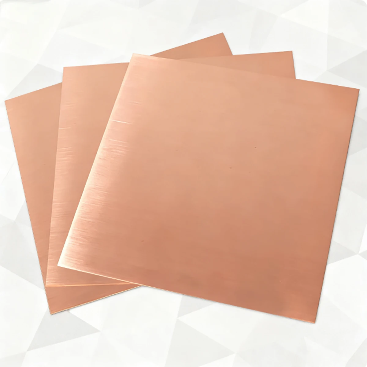 99.9% Pure Copper Bar 0.5-6mm Thickness - Red Copper Strip Foil Pad Plate DIY CNC Machining Supplies
