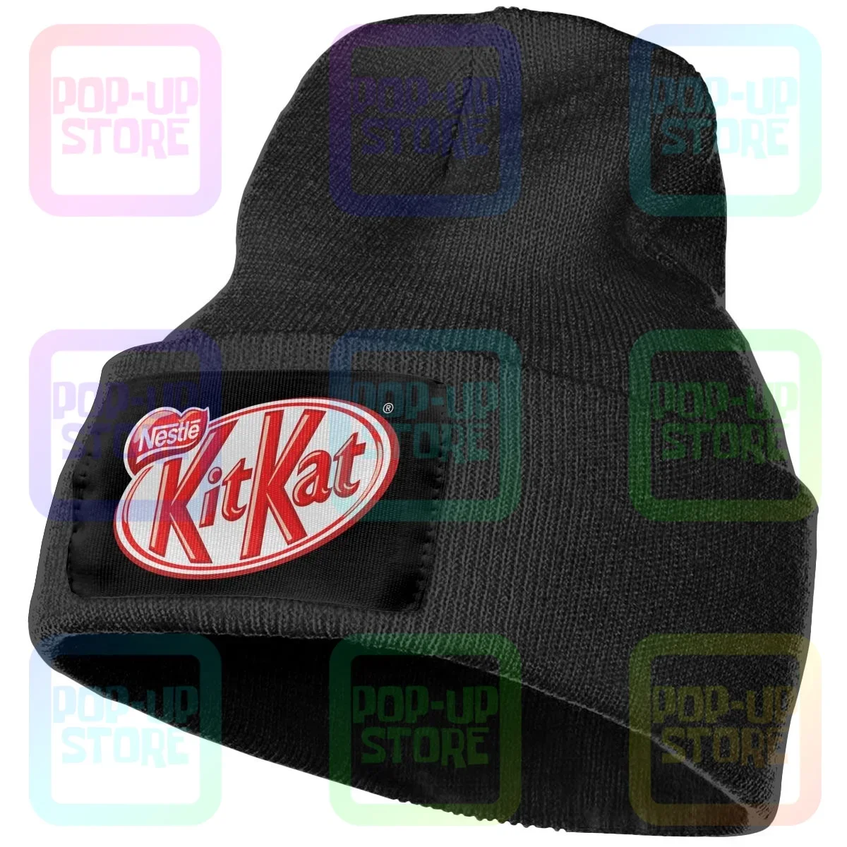 Nestlé Kitkat Logo Chocolate Wafer, gorro de punto, gorro deportivo Premium, cómodo