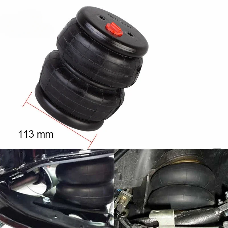 

Retrofit, Air Suspension 113mm Truck Shock Absorber Rubber Airbag, Single Port 1/2 "npt2E2300