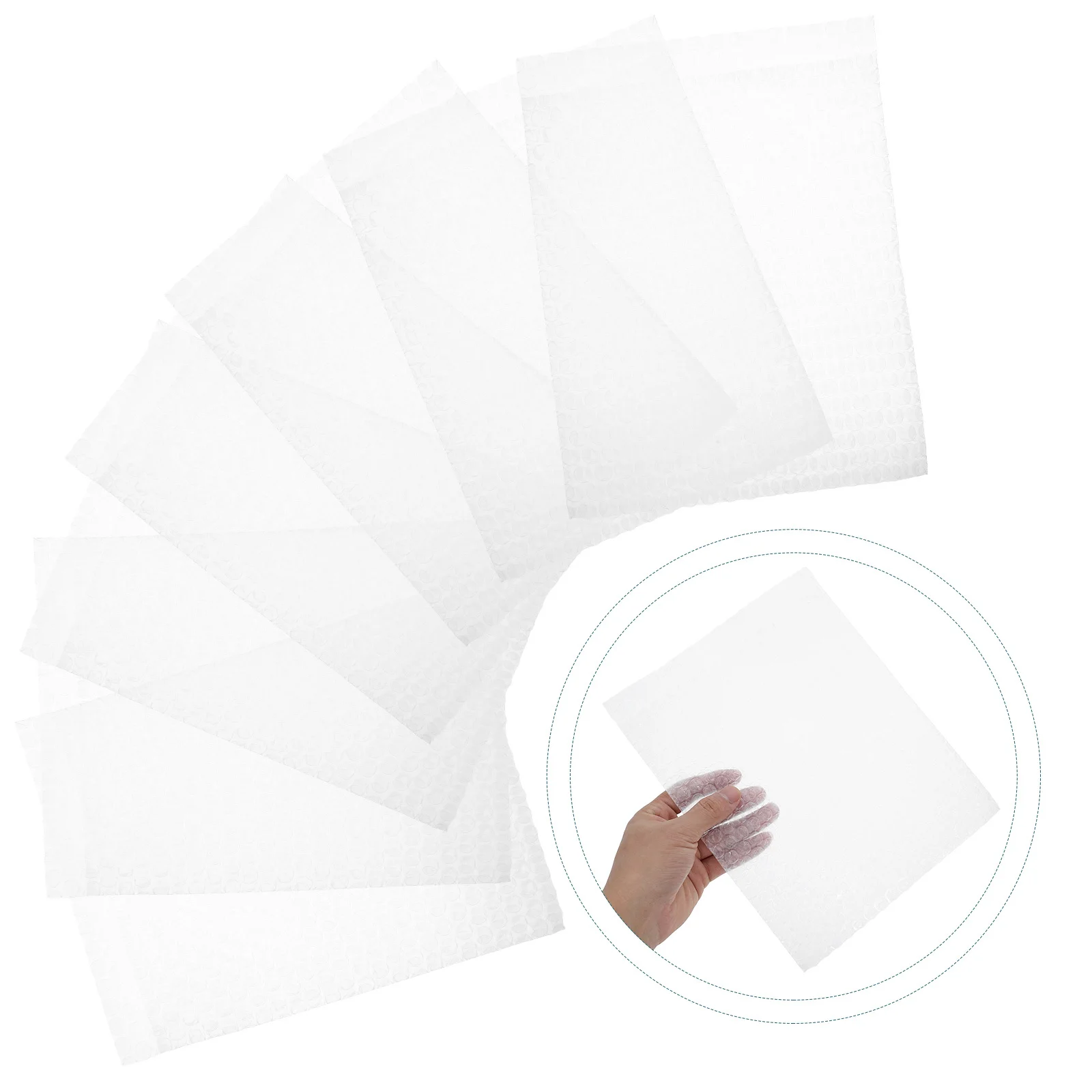 

100Pcs Bubble Pouches Thickened Shockproof Cushioning Storage Bag for Shipping Moving Protection Cushioning Storage Bag