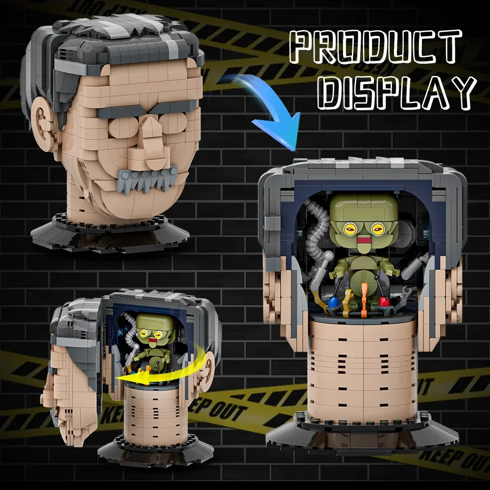 Gobricks MOC Sci-Fi Film Men in Black Klocki Model MIB Cegły Obcy Specjalna Policja Postacie Zabawka dla Dzieci Prezent