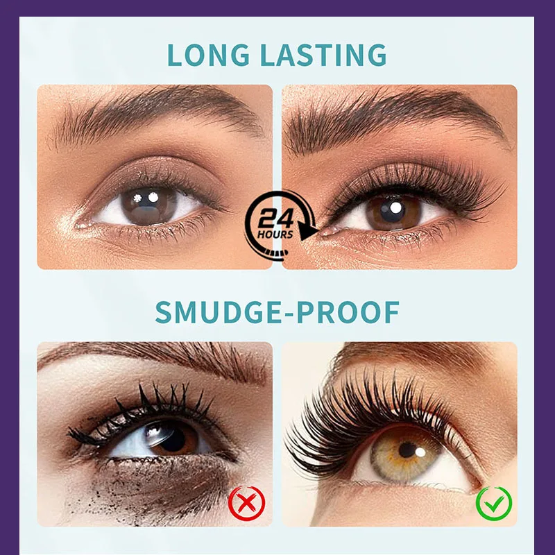 Extreme Starry Sky Black Liquid Volume Lash Mascara Waterproof Quick Drying Long-Lasting Women Beauty Cosmetics Makeup Products