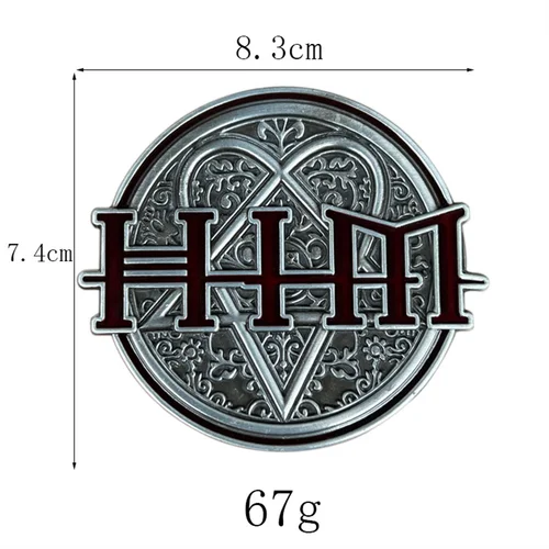 Imagen 2 del producto Hebilla de cinturón musical de banda de rock finlandés