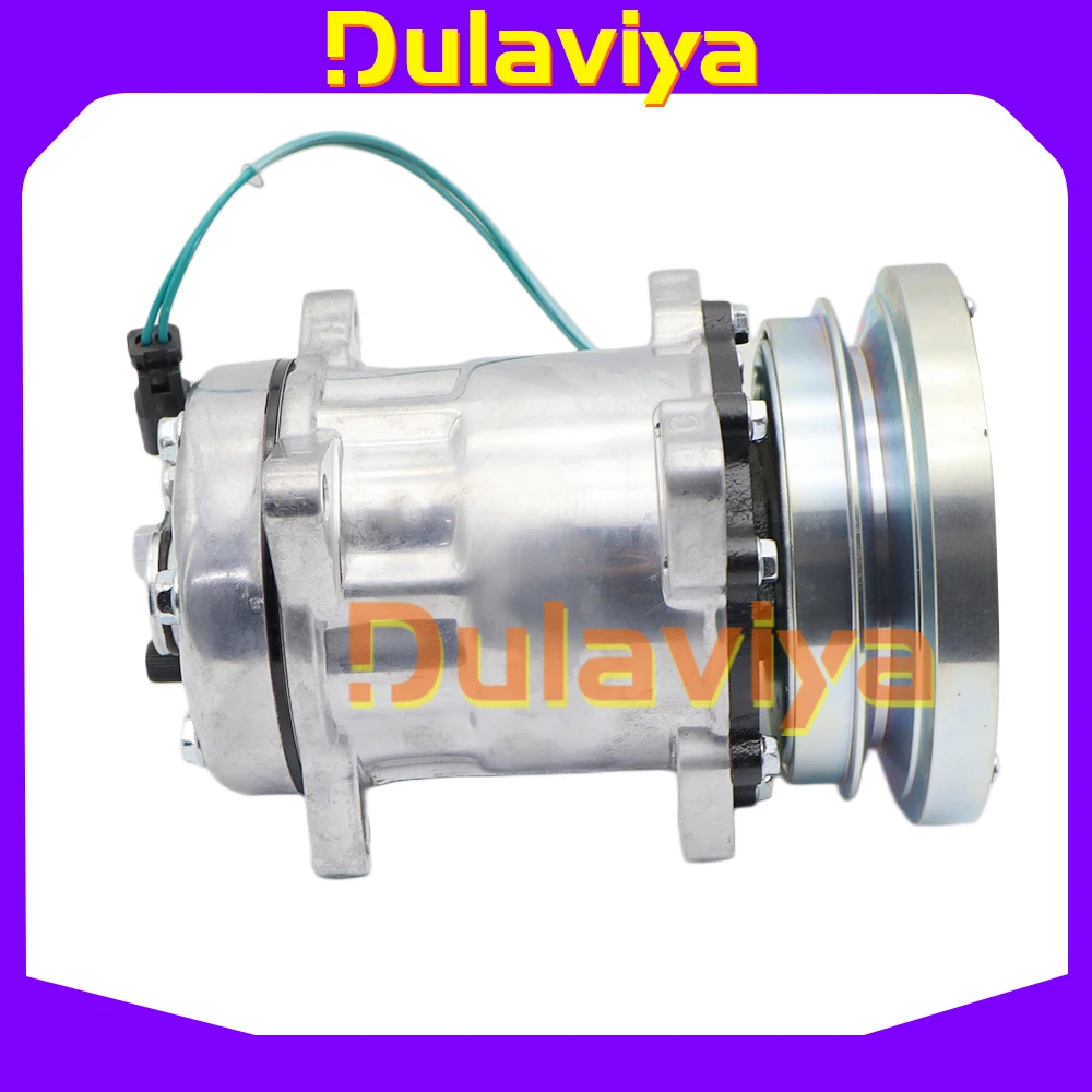 AC Compressor For Caterpillar CAT Articulated Dump Truck D250E II Challenger 3E1906 1011759 1065122 469-6441 2004479 3E-1909