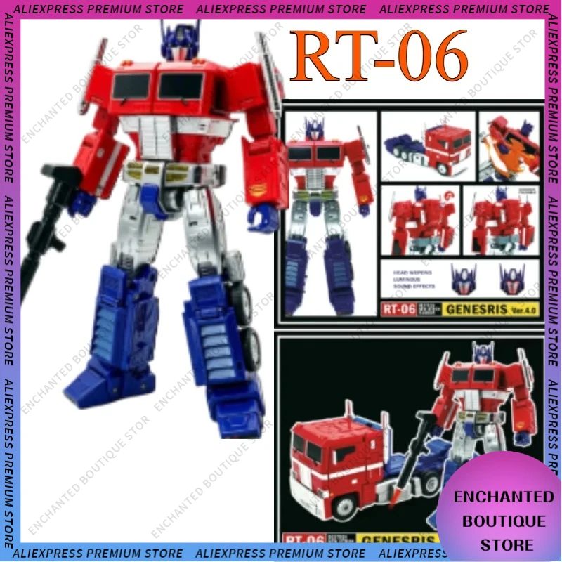 In Stock Original Deformed Toy RT06 Genesis OP Column RT-06 Fully Painted High-end Spray-painted Movable Doll Collection Gift