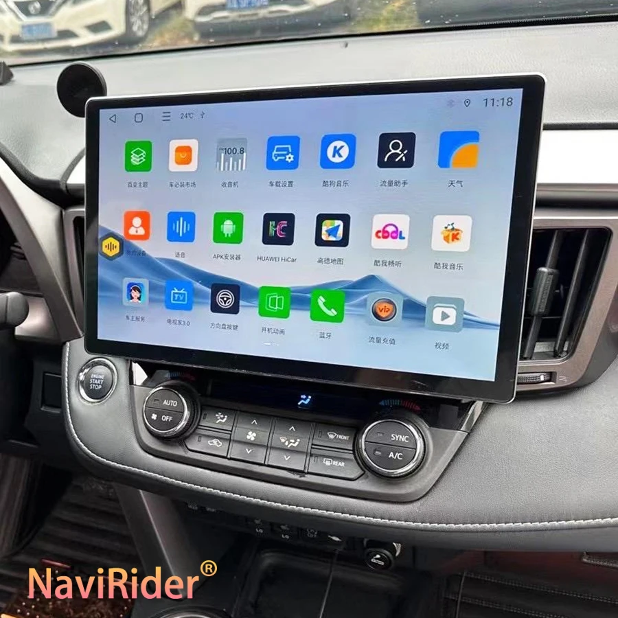 

13,3-дюймовый Android Carplay Auto для Toyota Rav4 Rav 4 2013 2017, мультимедийная навигация, GPS, автомобильный радиоплеер, WIFI + 4G, 2DIN, DSP, стерео