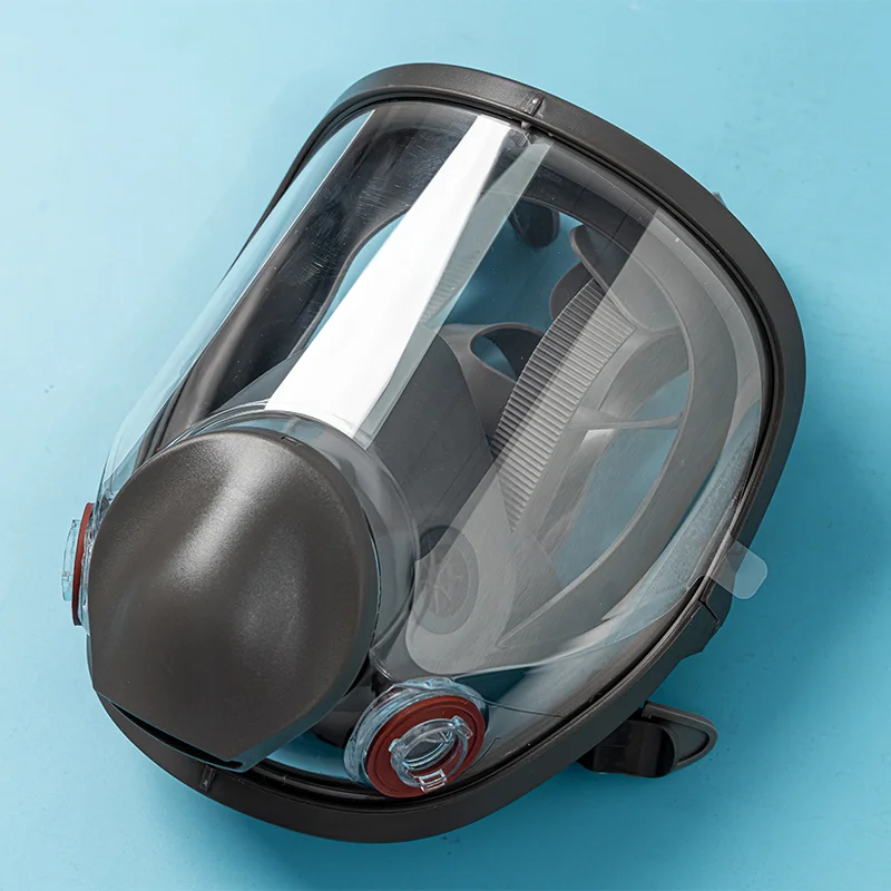 3M 6800 Gas Mask, Full Face Window Screen Protective Film, Spray Paint Scratch Resistant Protective Film