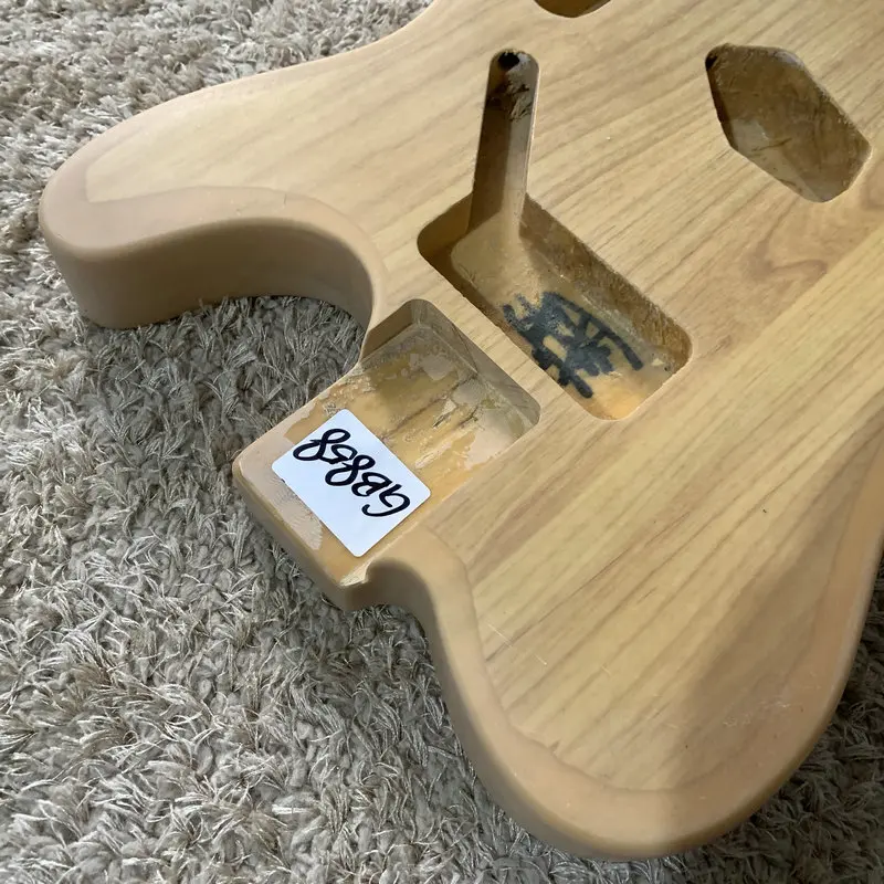 GB858 Surface Damage  Tele Electric Guitar TL Body Solid Wood With ASH TOP DIY Guitar Parts for Replace Custom Order Stock Item