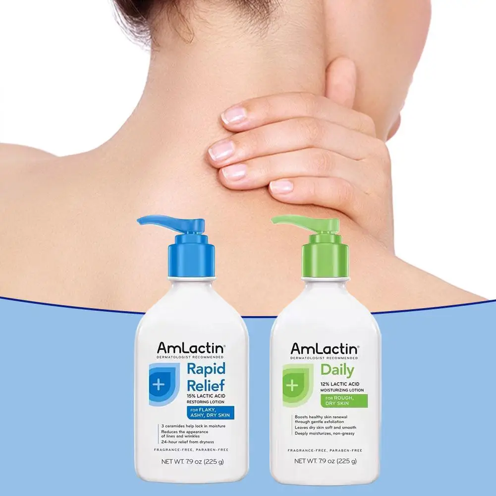 Amlactin Moisturizing Body Lotions Relieves Scaly Skin Nourishing Body Soothing Cream Rapid Relief Restoring Lotion Skin Care
