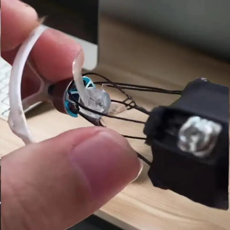 1Set 1S 2S Alat Pelepas Baling-Baling Drone Balap FPV Desain Tarik Tali Penarik Baling-Baling Untuk Beta FPV Air65/Air75 Meteor75 Pro