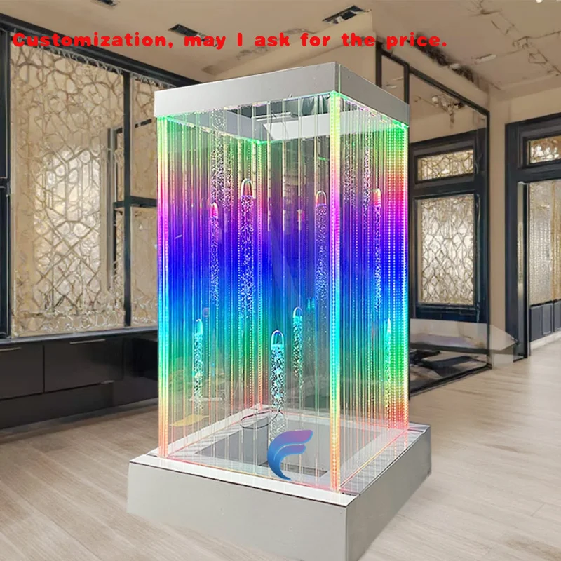 

custom.Custom Made Digital Programmable LED Light Acrylic Dancing Bubble Wall Movable Wall Room Divider
