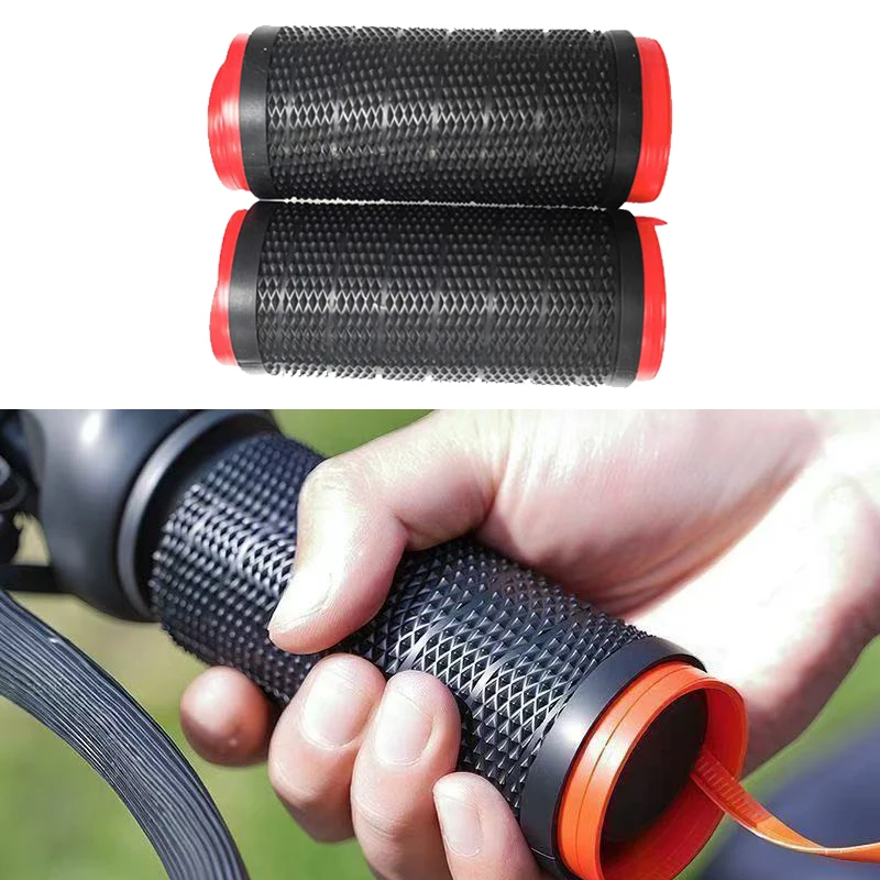 Motorcycle Silicone Handlebar Cover Self Shrinking Non-Slip Anti Vibration Moto Grip Covers Sleeve Protector Universal