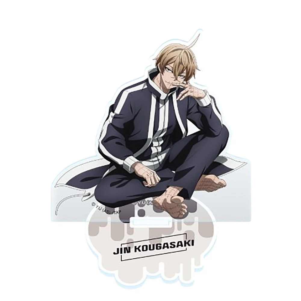 Anime Tougen Anki New 15cm Acrylic Stand, Enma Tokitou, Easter Ornament for Living Room, Gaming Desk keychain