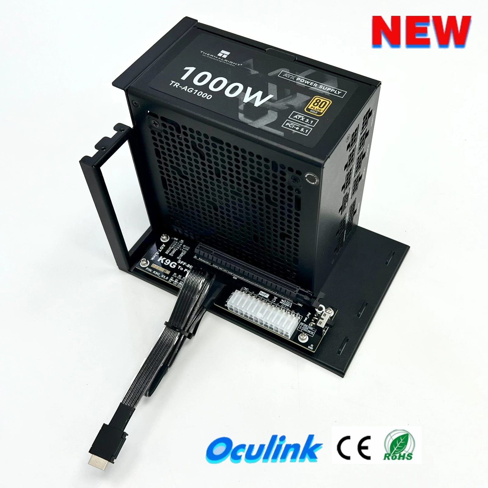 ADT-Link PCIe 5.0 4.0 128Gbps  - Oculink Egpu Dock Graphics Card บทวิจารณ์และราคา