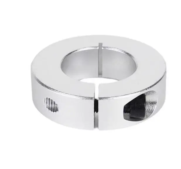 1PC Fixed ring open type limit shaft retaining ring locator SCH SCS aluminum alloy surface anodizing optical fixed clamp