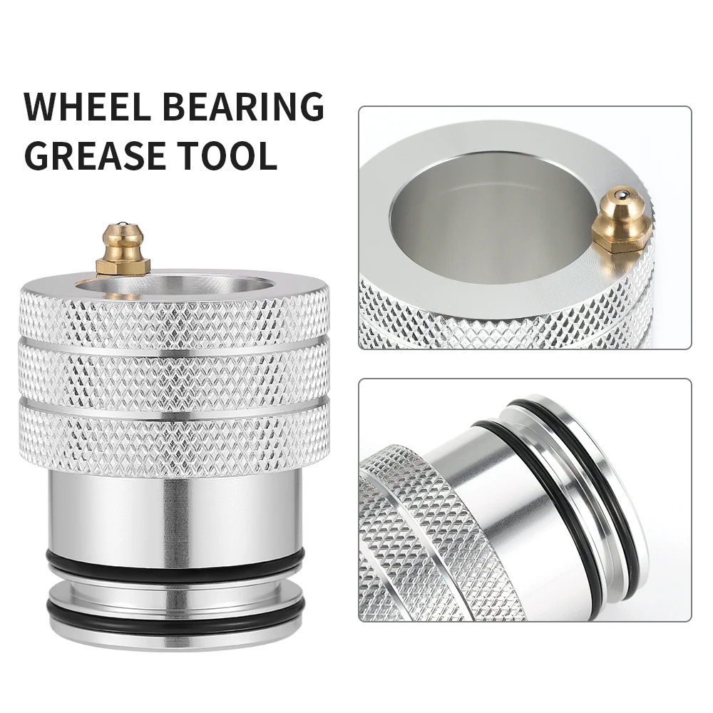 

Utv Atv Grease Tool Aluminum Can Am Greaser 39mm Grease Tool Aftermarket Wheel Bearing Greaser For Wheel Hub Maintenance Utv