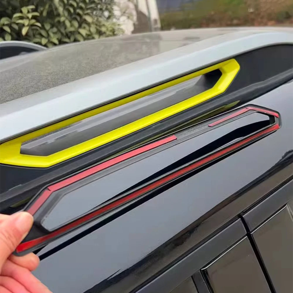 For Chery Jetour Traveller T2 2023 2024 Car Luggage Rack Patch Roof Iuggage Rack Decorative Strip Cover Car Exterior Accessories