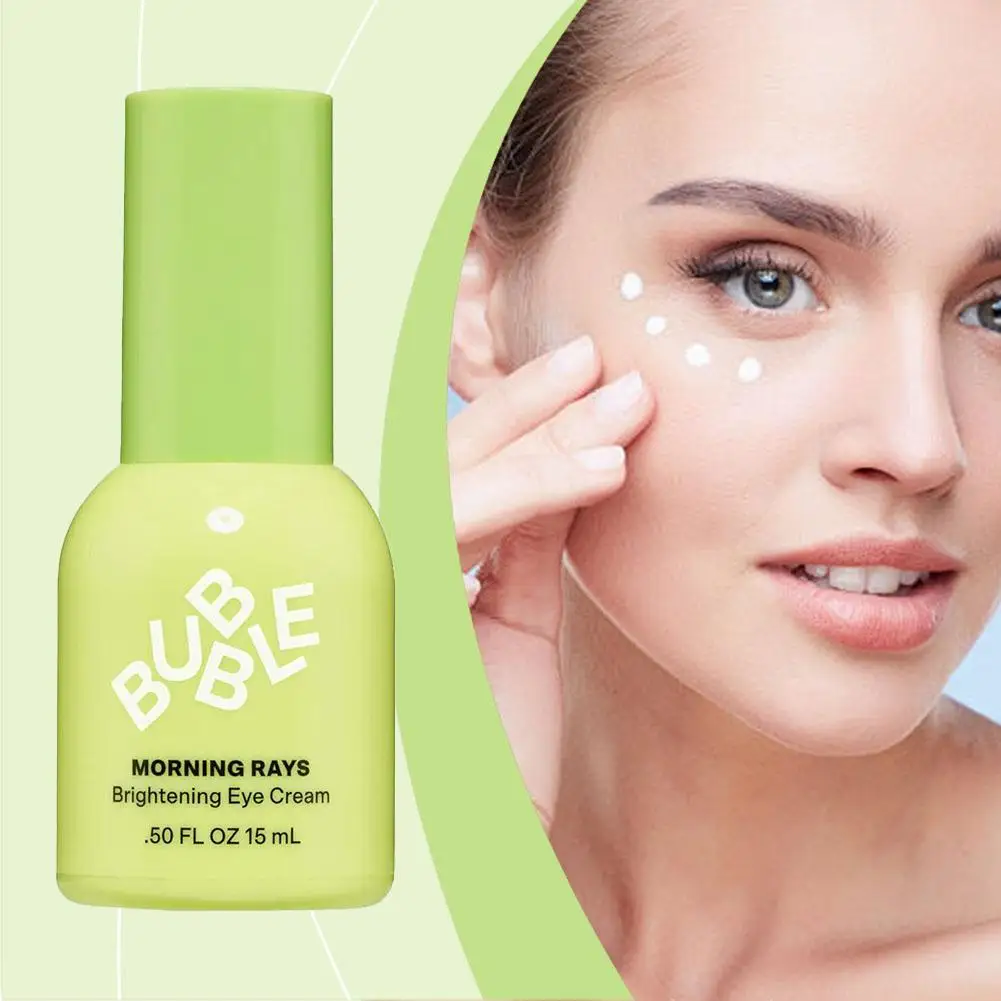 15ml Bubble Brightening Eye Cream Lighten Dark Circles Remove Puffiness Soothe And Retain Moisture Anti-aging Eye Cream