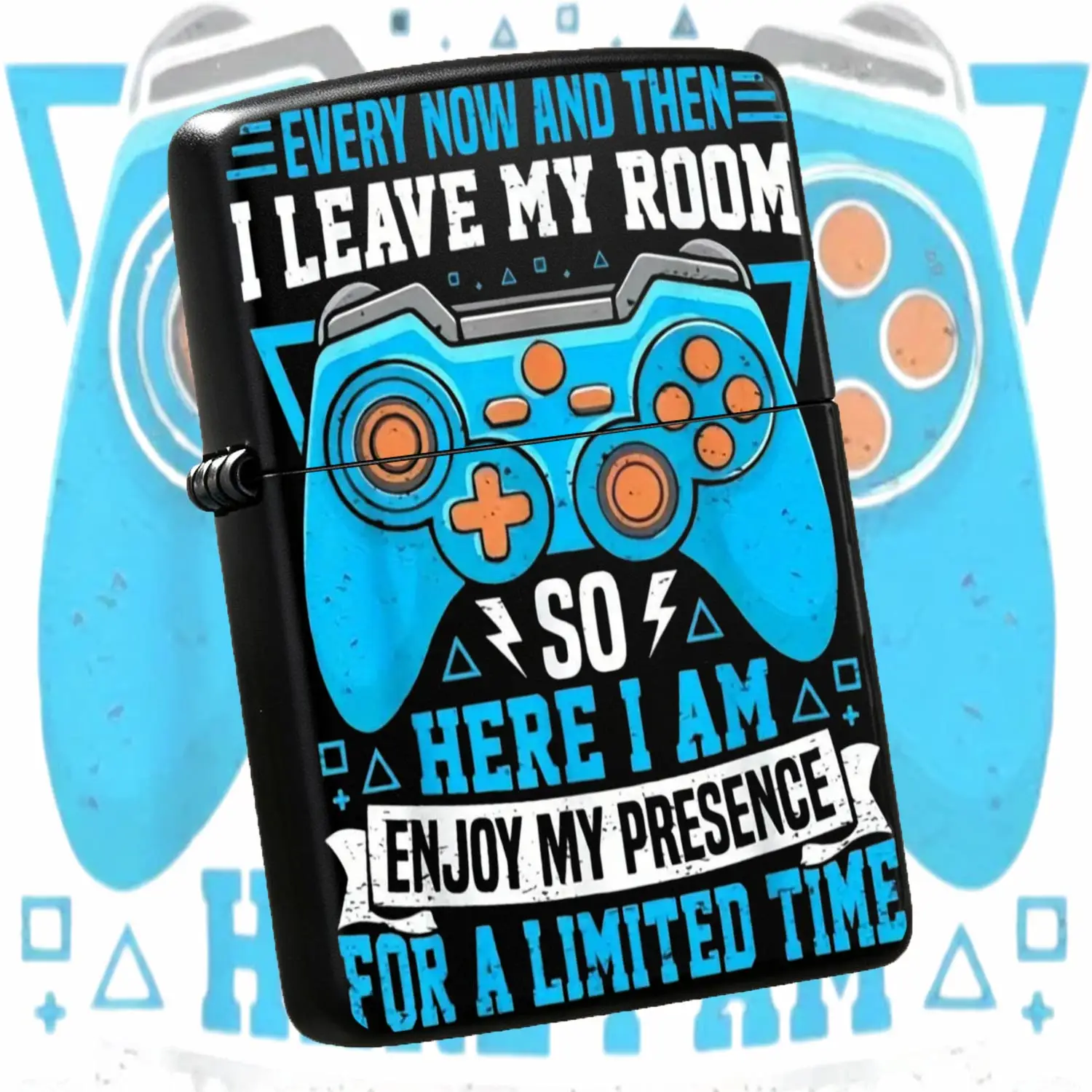 Creative Funny Themed Lighter, Unique Gamer Style Decor, Portable Practical Accessory For Daily Use, Ideal Present For Game Lovers, Suitable For Indoor Outdoor Multiple Scenarios, Delicate Distinctive Pattern A Humorous And Interesting Ligh
