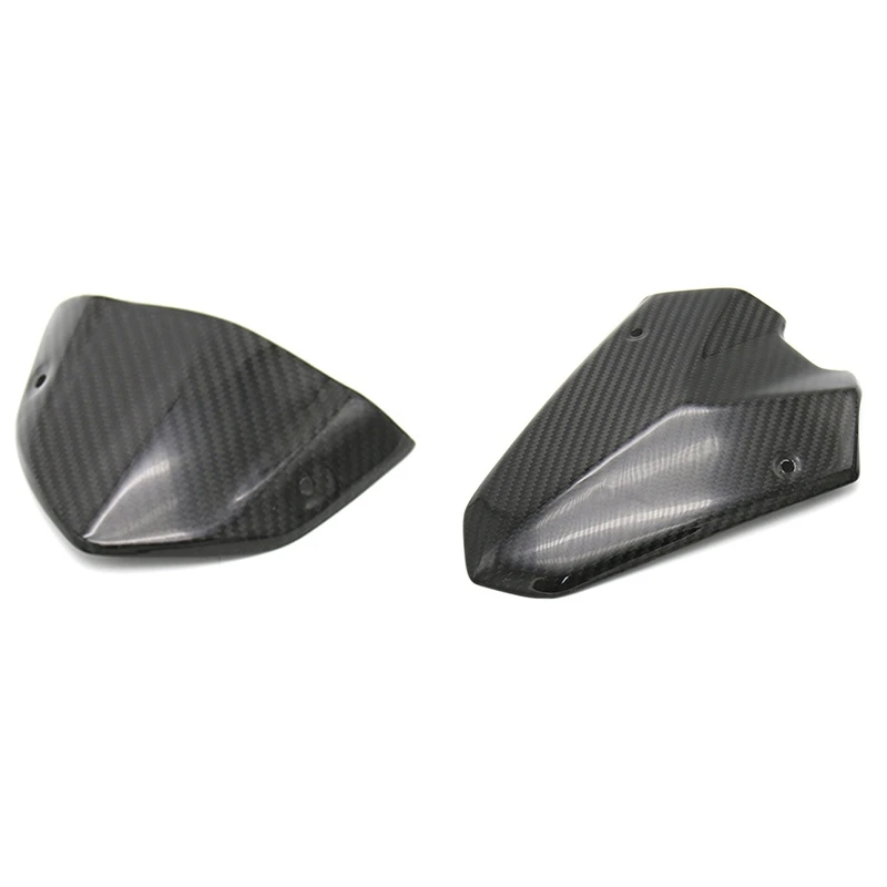 NEW-Motorcycle Headlight Wind Deflector Carbon Fiber For Kawasaki Z100 2014-2021 Decorative Small Panel Moto Parts