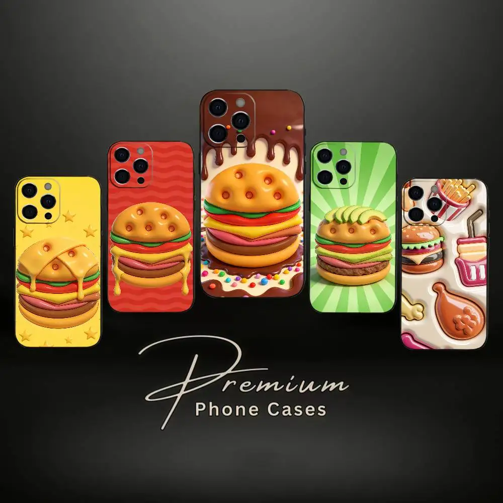 CCute Hamburger Telefon Kılıfı: Kamp İçi Hayatta Kalma ve Stilin Mükemmel Birleşimi