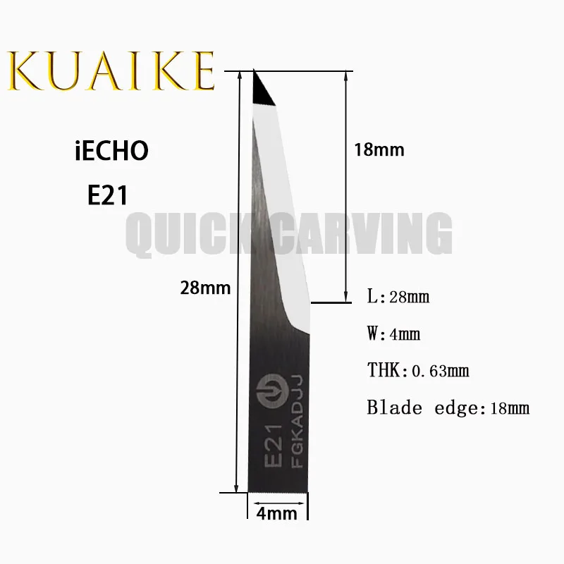 IECHO 진동 블레이드 진동 오블리크 나이프 날카로운 나이프 절단 기계 도구, iECHO E10 E11 E41 E42 E58 E61 E63 ER1 ER2, 10 개