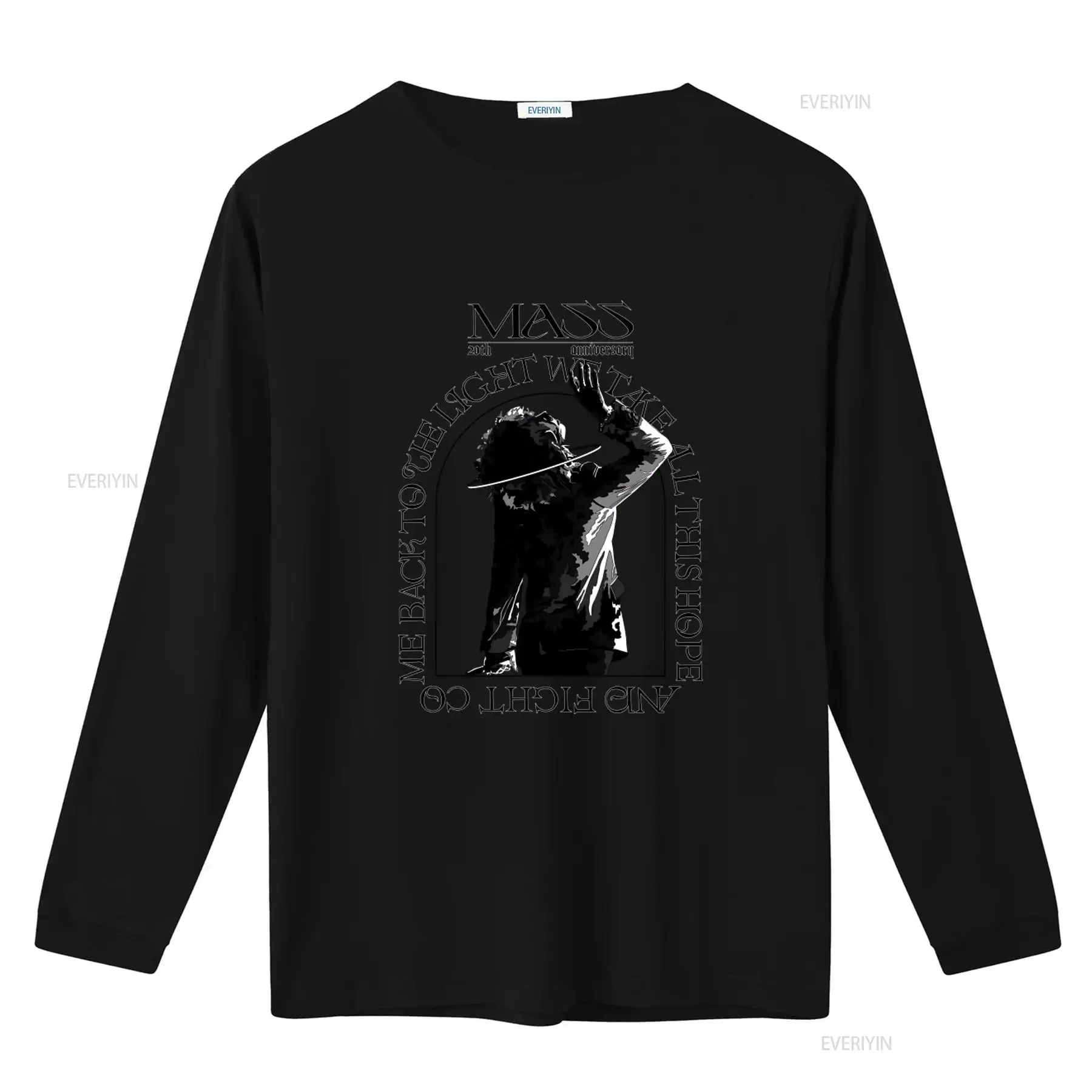 The Gazette RUKI 20th Anniversary Edition Classic T shirt Stylish Black and White Design with Iconic Silhouette Bold Typography