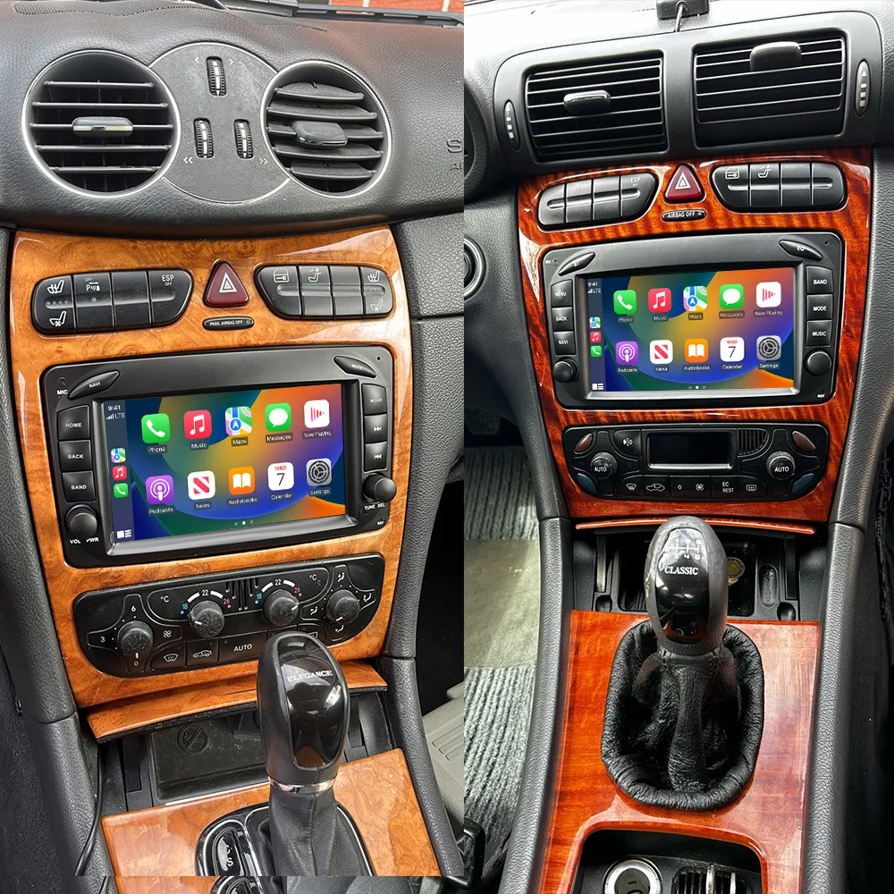 CHSTEK Android 13 Car Radio For Mercedes Benz CLK W203 W209 W463 W168 W208 Carplay GPS WIFI 4G Multimedia Vedio Player
