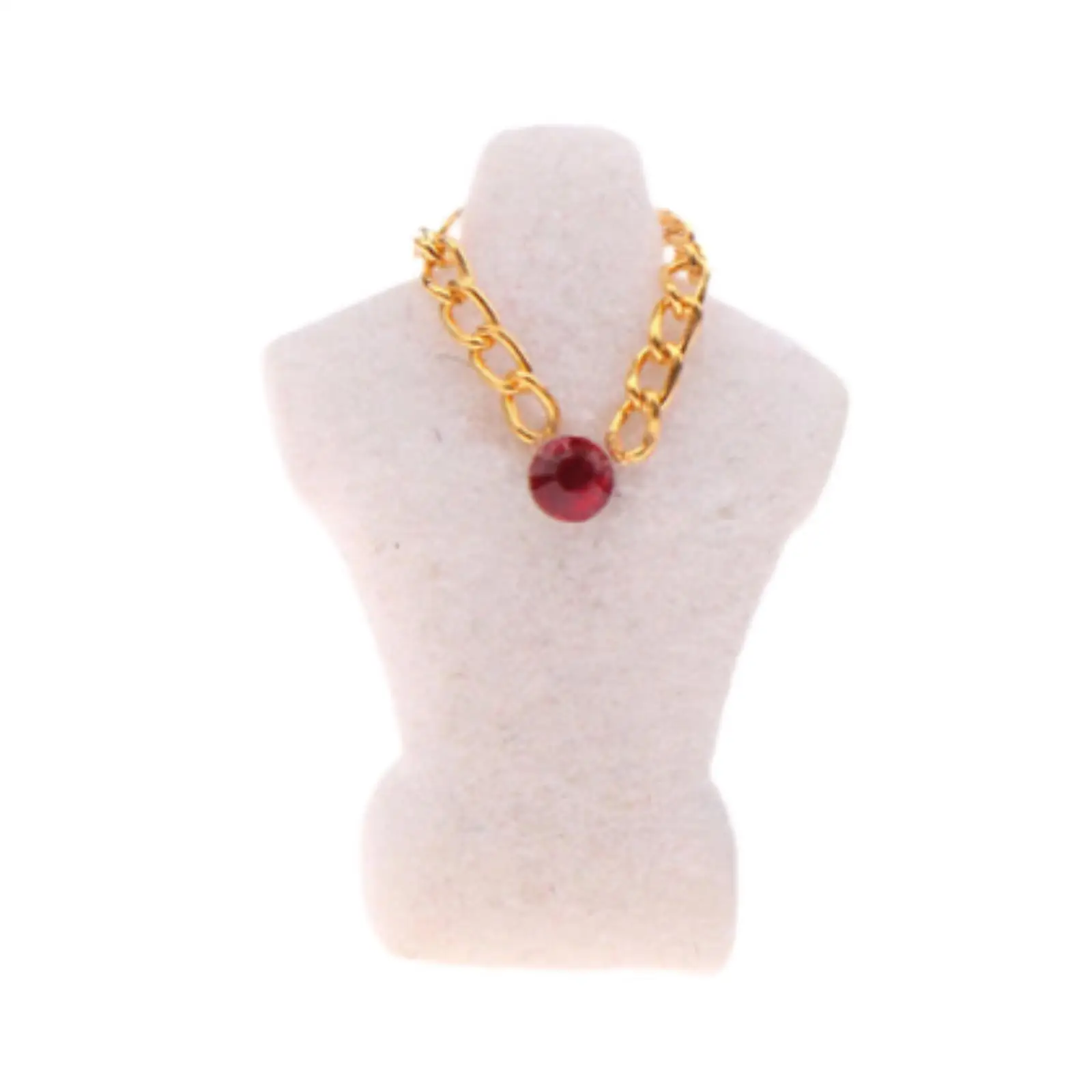 Dollhouse Necklace Display 1/12 Doll House Realistic DIY Scene Necklace Rack