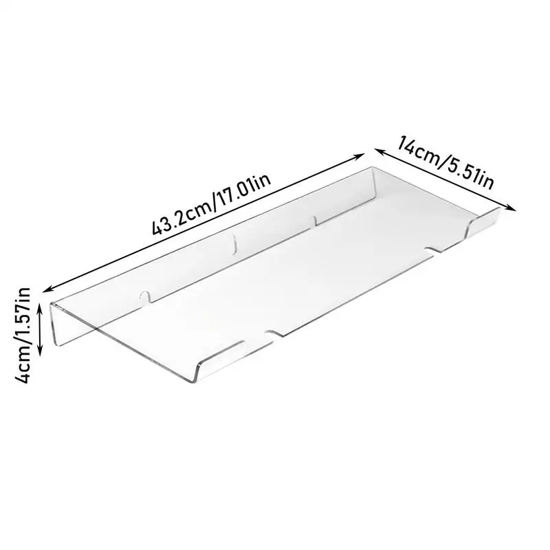 حامل لوحة مفاتيح الكمبيوتر، حامل لوحة مفاتيح مائل مريح، كتابة مريحة من الأكريليك، رافع لوحة المفاتيح المكتبية