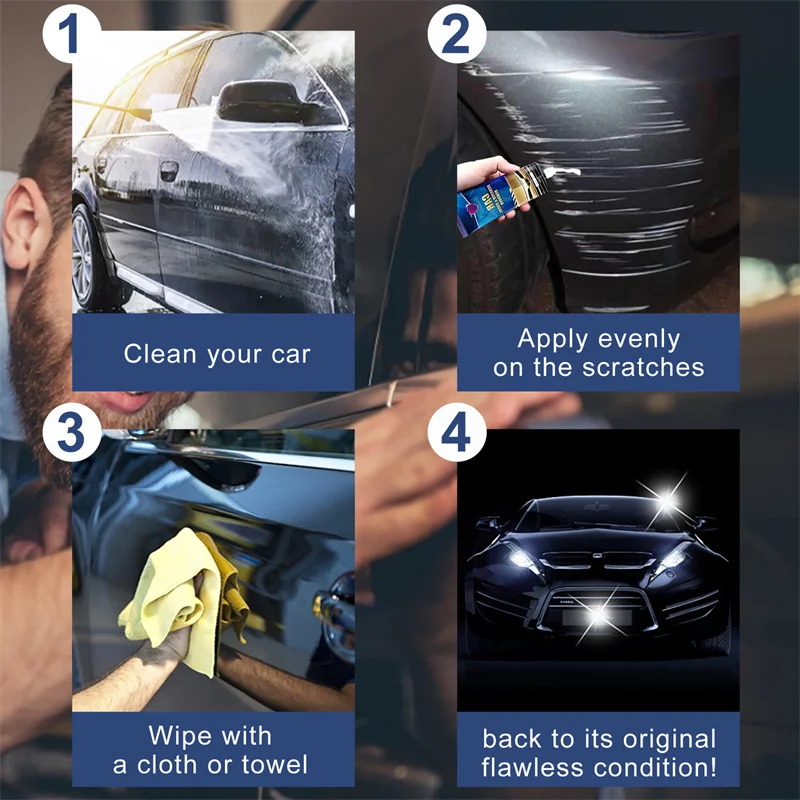 Car Scratch Repair Paste, Car Scratch Repair Paste Polishing Wax, Car Scratch Repair Kit for Car Various Surfaces