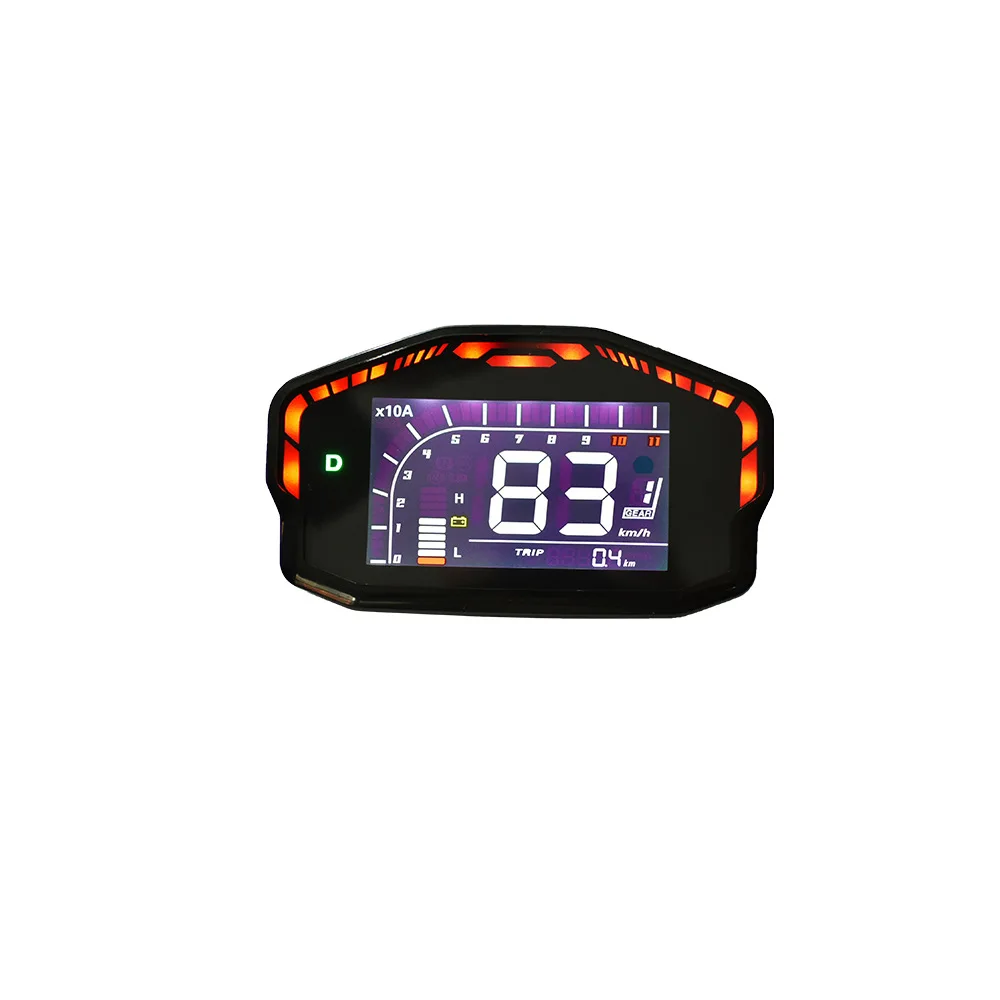 Speedometer for Electric Motorcycle Remote Drive Controller One Line CAN Protocol Instrument Display