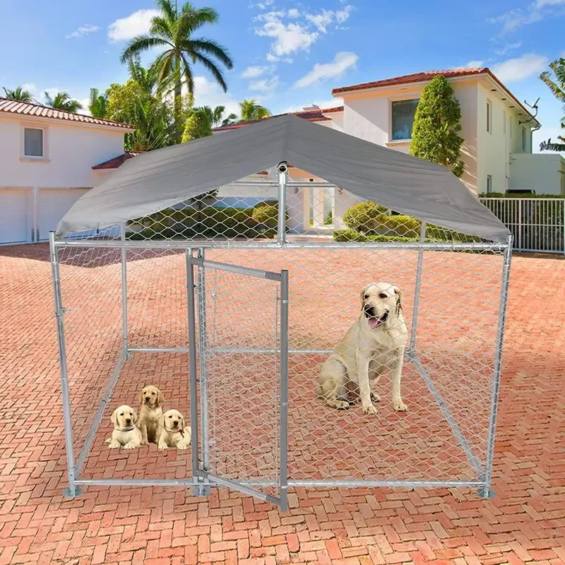 Puppy Playpen Wire Animal Metal Large Outdoor Dog Kennel Big DIY Box House Cage