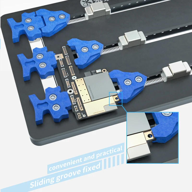 Mijing T22/T23 Max Universal PCB ผู้ถือโคมไฟสําหรับ iPhone Samsung โทรศัพท์มือถือเมนบอร์ด CPU ชิป IC การประสาน Rework เครื่องมือ