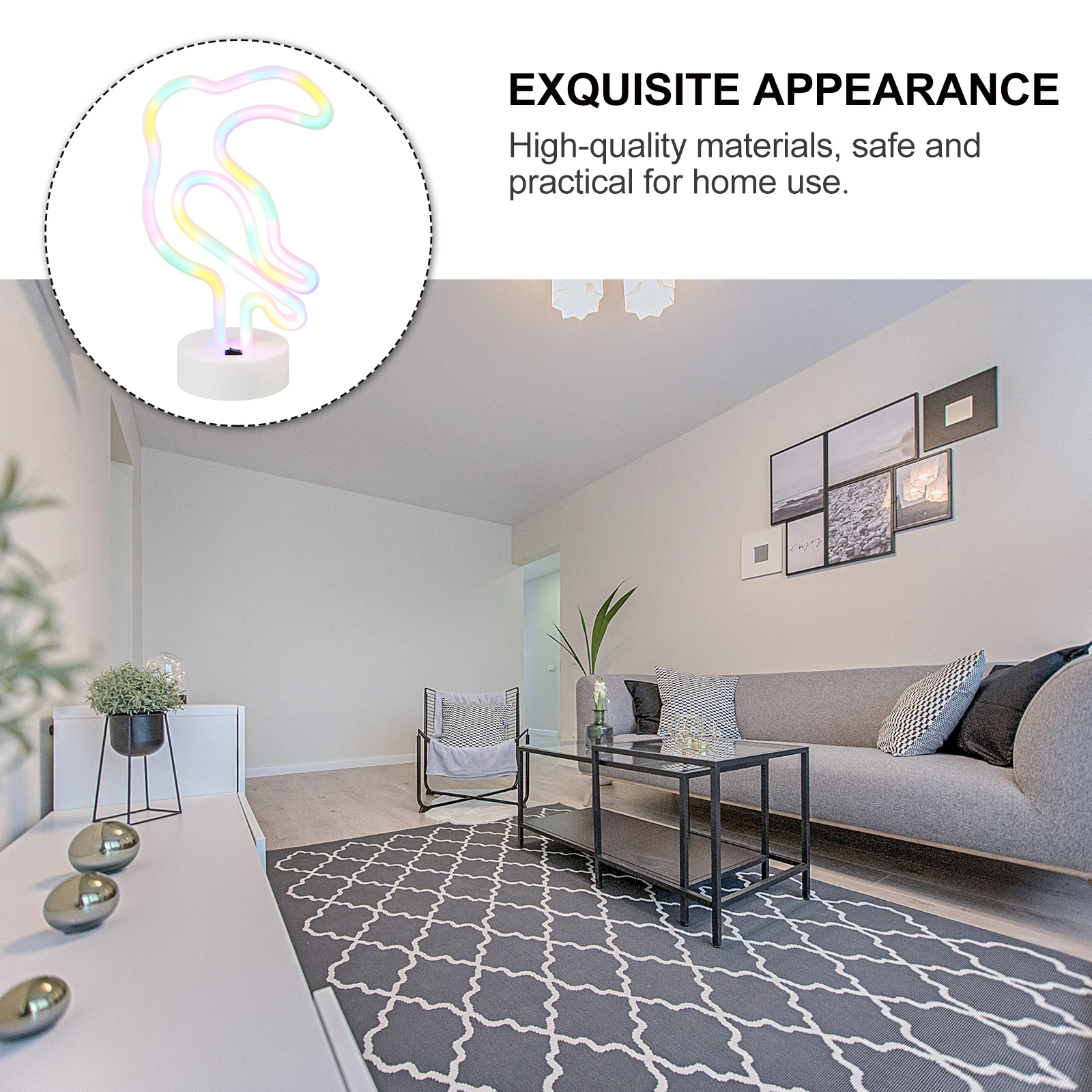 1 pc Led Neon Light Waterproof Lamp For Bedroom Baby Feeding Table Decor Toucan Shape Modeling Lamp Multipurpose