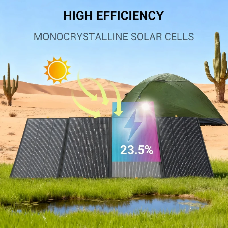 Panel Surya Lipat Monokristali - Solar Panel Monocrystalline ulasan dan harga