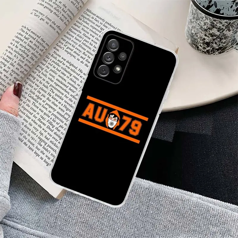 Luxury APOEL Ultras Phone Case for Samsung Galaxy S23 S22 S21 Plus Ultra A12 A32 A53 Clear Phone Cover Funda