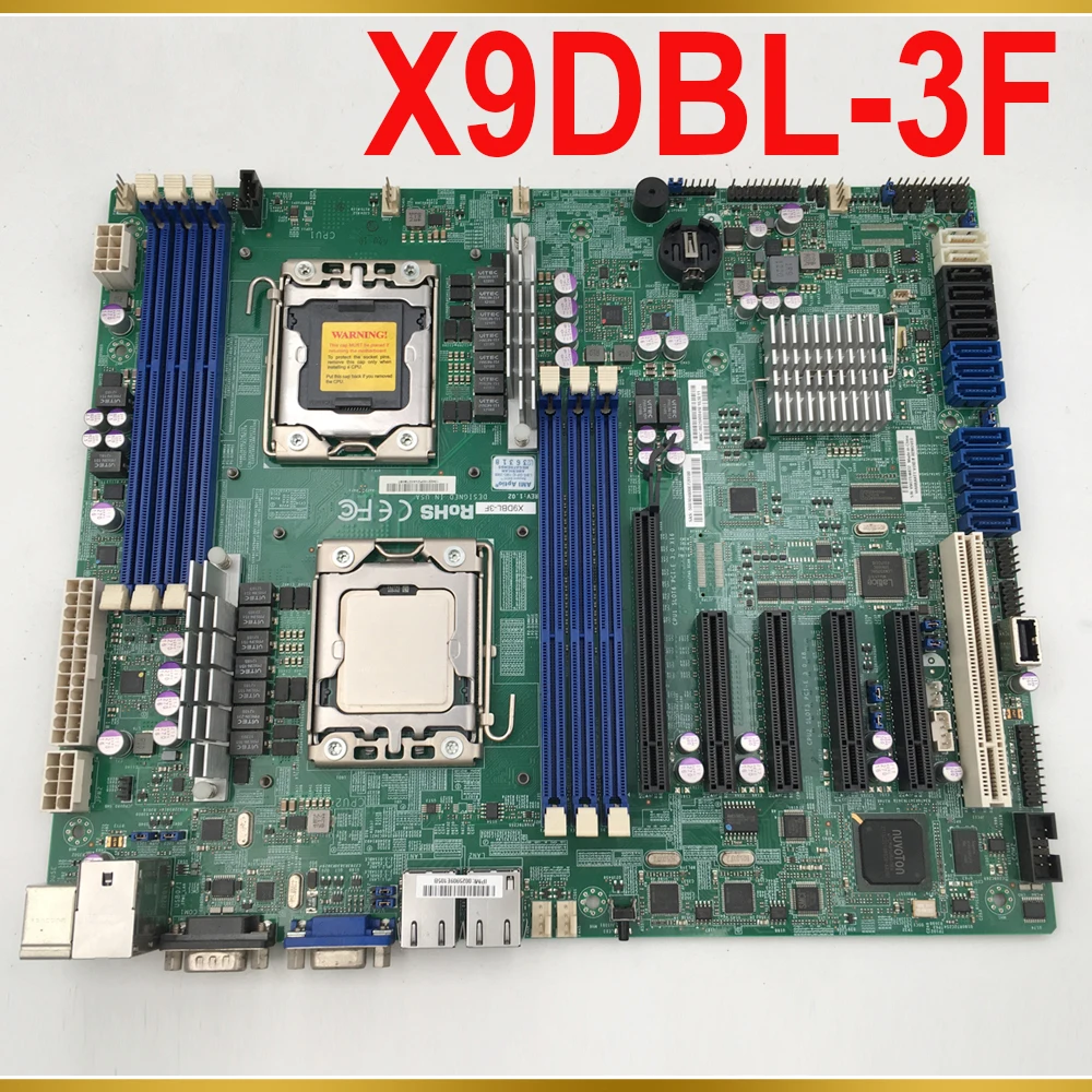 Для материнской платы Supermicro LGA1356 с поддержкой процессора E5-2400 V2 DDR3 встроенный IPMI 2,0 и KVM со специальной локальной сети X9DBL-3F