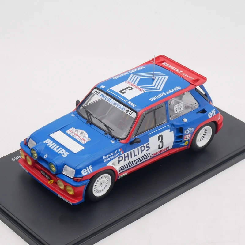 

Ixo 1:24 Scale Diecast Alloy Renault 5 Turbo WRC Racing Toys Cars Model Classics Nostalgia Adult Gifts Souvenir Static Display