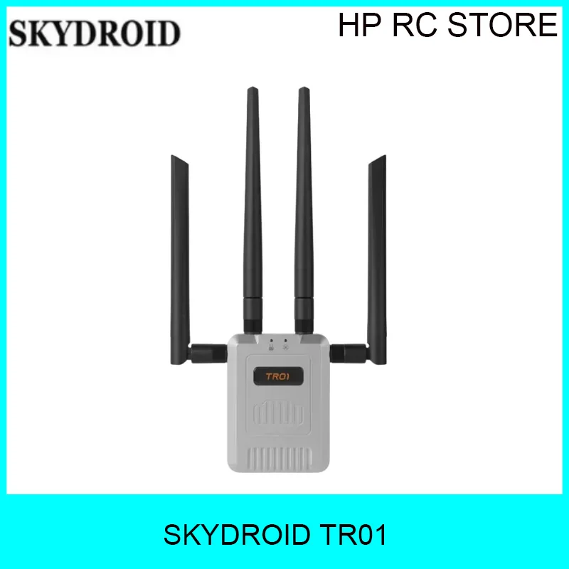 

SKYDROID TR01 Dual Band Signal Repeater 2.4G/5.8G 20KM, Strong Anti-Interference for RC Drone FPV Long Range Flight