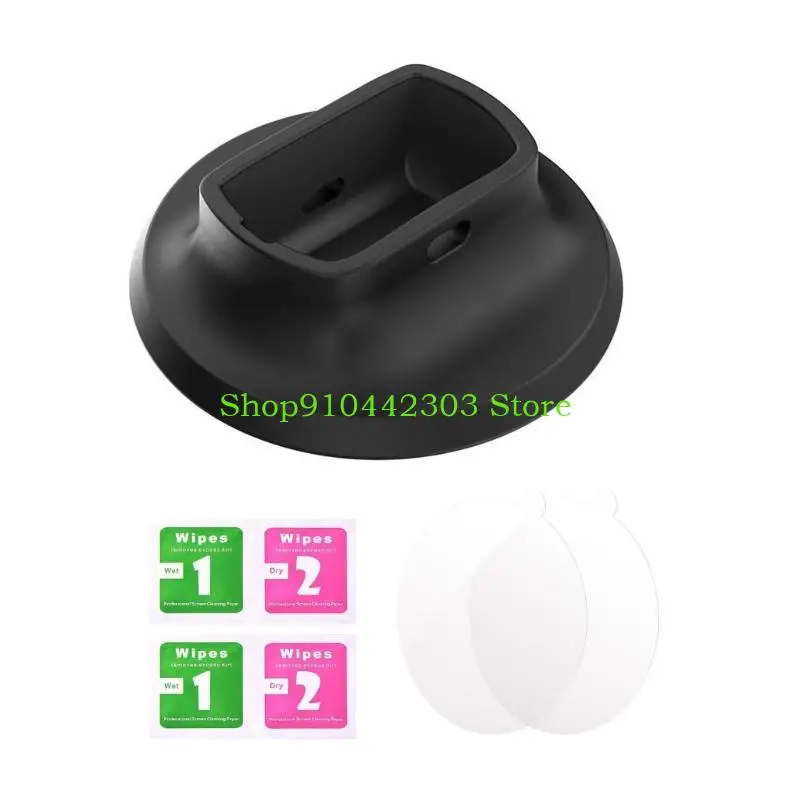 

L4MD Silicone Mounting Pad Reusable Adhesive Base Slip Proof For 360 Action Camera Tabletop Stabilization