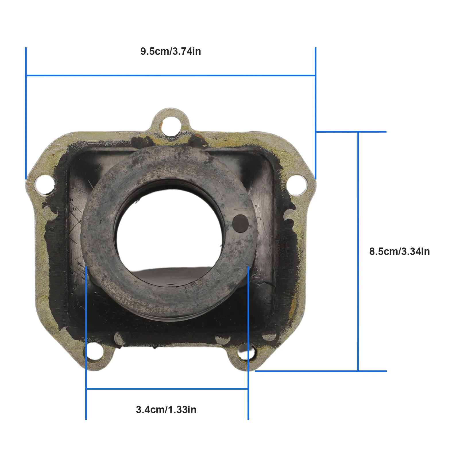 Intake Manifold Intake Rubber for Aprilia RS125 2003-2004 Aprilia RX125 1995-2010 28er 34 mm Dellorto Carburettor