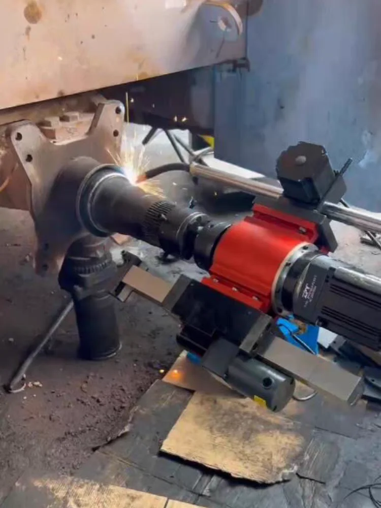 External Shaft Turning Machine Compact External Cylindrical Welding Machine Bearing Housing Repair Machine Shaft-end Sleeve