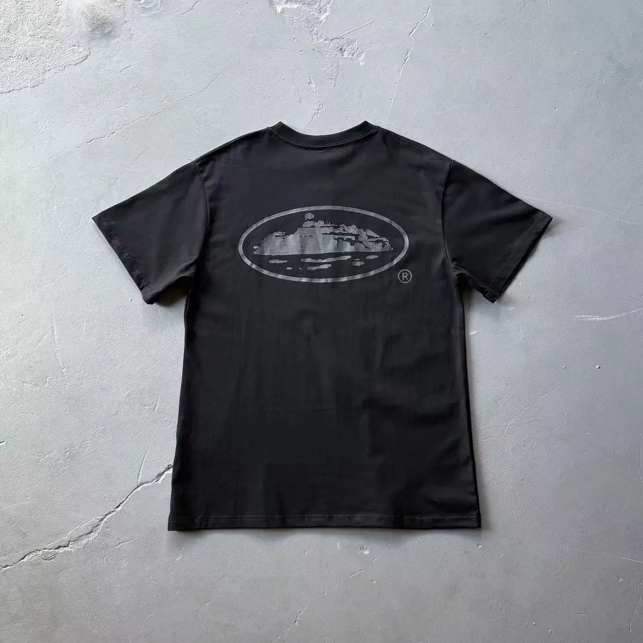 

Loose Fit Cotton round Ne ort Sve T-irt Faionable Casual Sle Printed Summer irt for Teenagers Modern Urban Wear