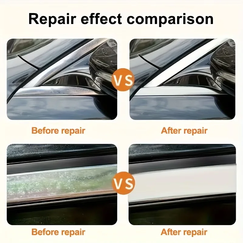Car Chrome Repair Paste Restores Door Handles Window Trim Logos Pedals Polishes Refinishes All Chrome Parts Auto Care